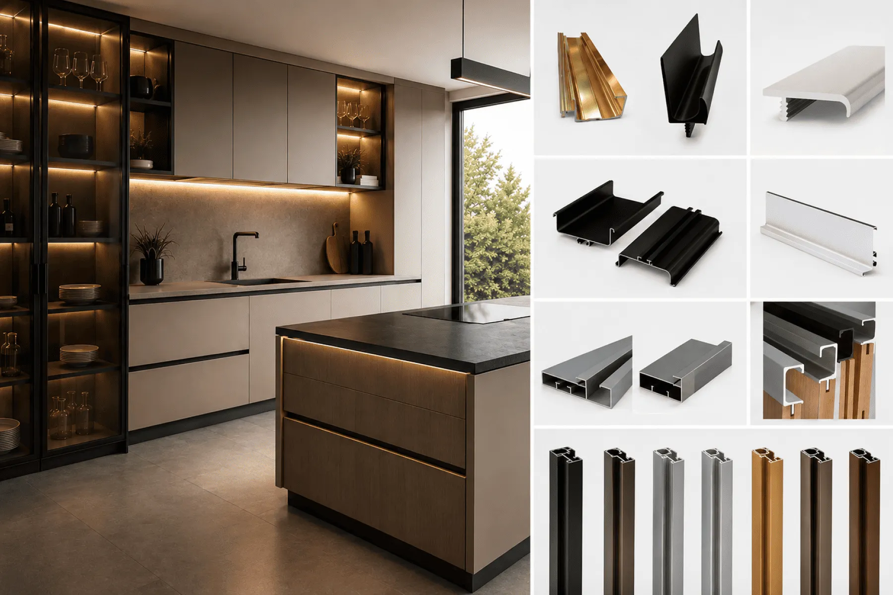 Kitchen Aluminium Profiles